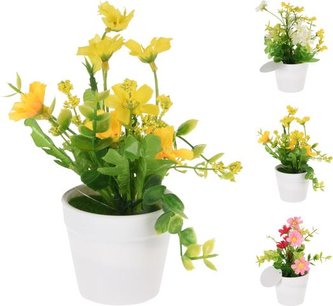 Jarní kvítí v plastovém obalu