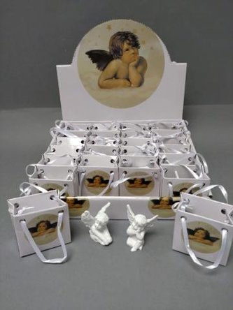 Andělíček mini bílý v taštičce