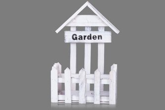 Zahrádka dřevo se stříškou