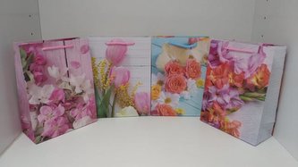 Taška motiv květiny střední