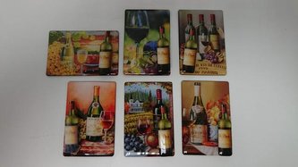 Magnet + Clip design láhev vína