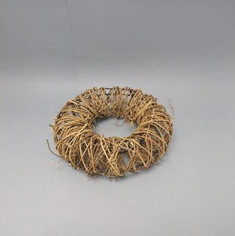 Věnec proutí přírodní 25cm