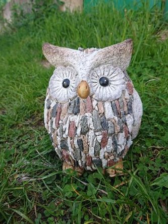 Sova design kamínky