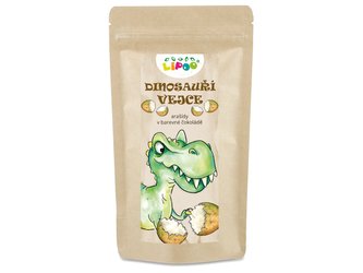 DINOSAUŘÍ VEJCE - arašídy v barevné čokoládě