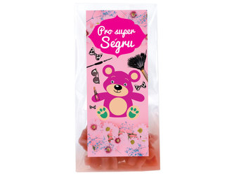 LIPOO ČAJOVÍ MEDVÍDCI SUPER SÉGŘE DÁRKOVÝ S PŘÍCHUTÍ MALINA A VANILKA 50G