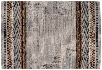 Venkovní vzorovaný koberec ACACIA I. šedá 120x180 cm Multidecor