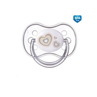 Canpol babies Dudlík 0-6m silikonový třešinka NEWBORN BABY