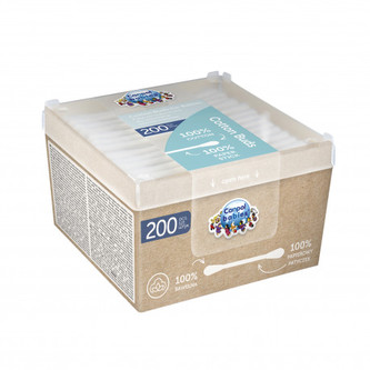 Canpol babies Vatové tyčinky papírové 200ks