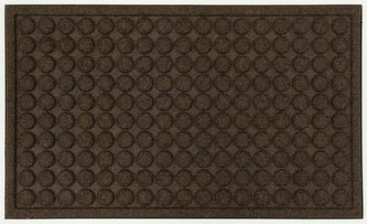 Rohožka - předložka CONTOURS ROUNDS hnědá 45x75 cm Multi Decor