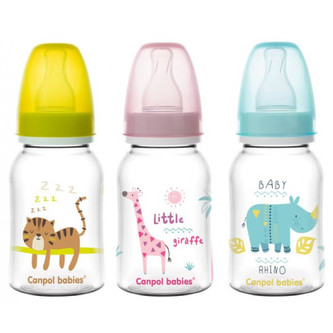 Canpol babies Lahev s potiskem AFRIKA 120ml