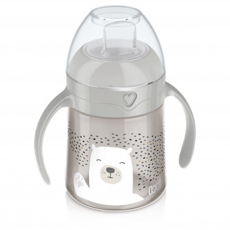 LOVI Tréninkový hrneček BUDDY BEAR 150ml 6m+