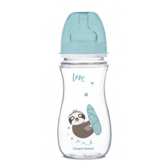 Canpol babies Lahev se širokým hrdlem EXOTIC ANIMALS 300 ml