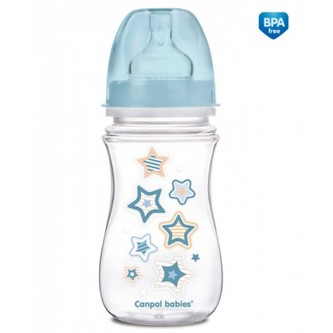 Canpol babies Láhev se širokým hrdlem NEWBORN BABY 240ml