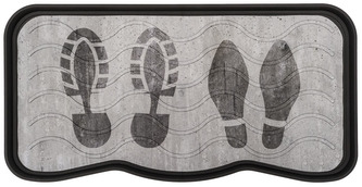 Univerzální plastový odkapávač na boty FOOTPRINT 38x75 cm MultiDecor Univerzální plastový odkapávač na boty FOOTPRINT 38x75 cm MultiDecor