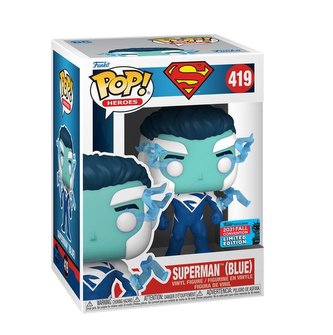 Funko POP Heroes: DC - Superman (Blue) - New York Comic Con Shared Exclusives
