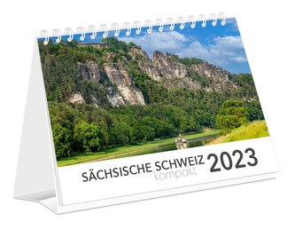 Kalender Sächsische Schweiz kompakt 2023 - Elbsandsteingebirge