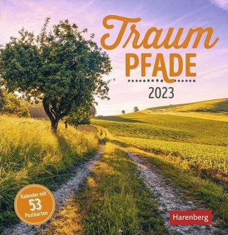 Traumpfade Postkartenkalender 2023