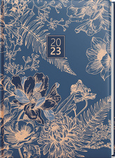 Denní diář David Lamino A5 Tmavě modrý