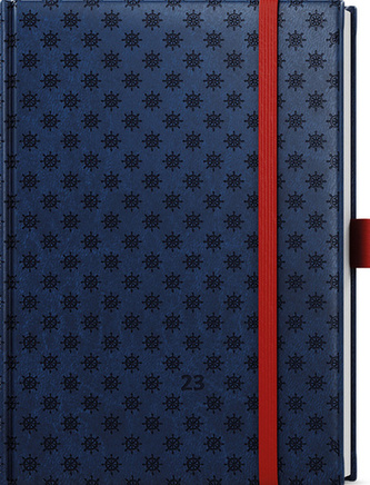 Denní diář Adam Vivella extra B6 Modrá Kormidlo