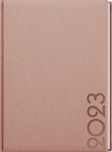 Denní diář David Tora A5 Pudrová