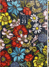 Denní diář David Lamino A5 Květinový