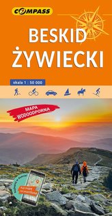 Beskid Żywiecki Mapa laminowana