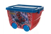 Box úložný na kolečkách Marvel Spiderman plast 40x25x32cm