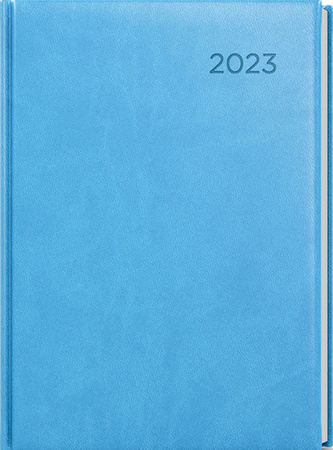 Denní diář David Vivella A5 Světle modrá