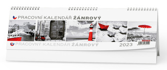 Pracovní Žánrový 2023 - stolní kalendář