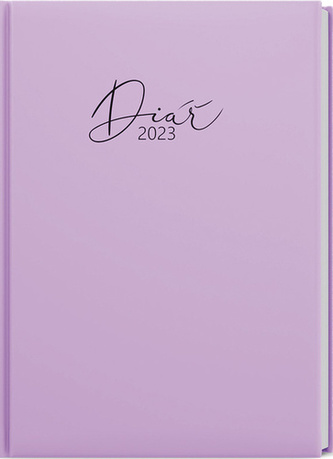 Denní diář David Pastelo A5 Fialový