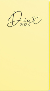 Týdenní diář Jakub Pastelo kapesní Žlutá