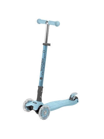 Spokey - PLIER PRO Skládací tříkolka dětská svítící - žlutá