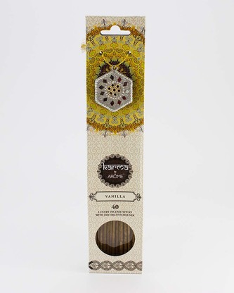 vonné tyčinky 40 ks + dekorativní stojánek - vanilka
