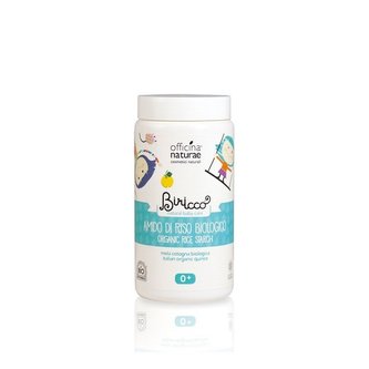 Officina Naturae Dětský zásyp z rýžového škrobu BIO (100 g) - do koupele i na přebalování
