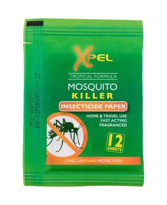 Xpel Mosquito & Insect Repelent Mosquito Killer Insecticide Paper 12 ks unisex