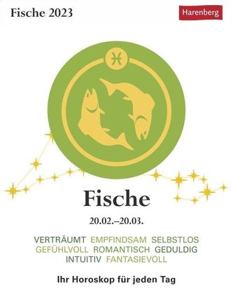 Fische Sternzeichenkalender 2023