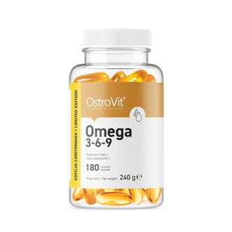 Omega 3-6-9 - OstroVit - 180 kaps.