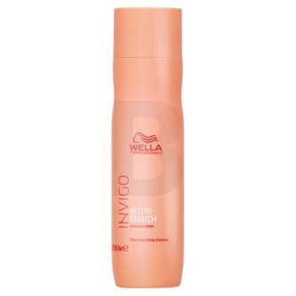Wella Professionals Vyživující šampon pro suché a poškozené vlasy Invigo Nutri-Enrich (Deep Nourishing Shampoo) Objem 250 ml woman