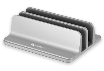 MISURA odkládací podstavec pro 2 notebooky MH03 stříbrný MISURA odkládací podstavec pro 2 notebooky MH03 stříbrný