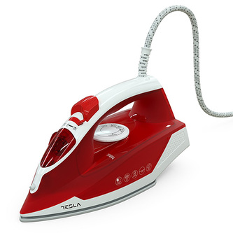 Žehlička Tesla, IR200R, napařovací, keramická žehlící plocha, 2200 W