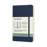 Moleskine: Plánovací zápisník 2020 měkký modrý S