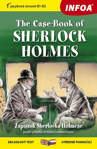The case-book of Sherlock Holmes : Zápisník Sherlocka Holmese (Ashley Davies, 2022)