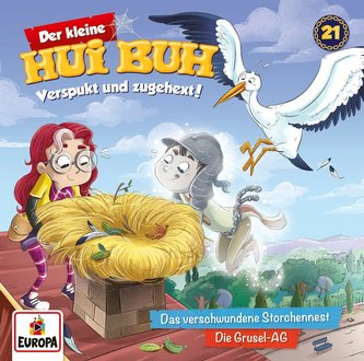 Der kleine Hui Buh 21. Das verschwundene Storchennest/Die Grusel-AG