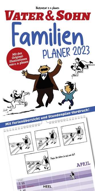 Vater & Sohn 2023 Familienplaner