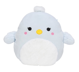 SQUISHMALLOWS Modrý pták - Camden, 30 cm