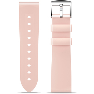 Výměnný pásek pro hodinky ALIGATOR Silikonový 16 mm růžový