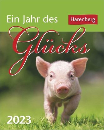 Ein Jahr des Glücks 2023 Mini-Geschenkkalender