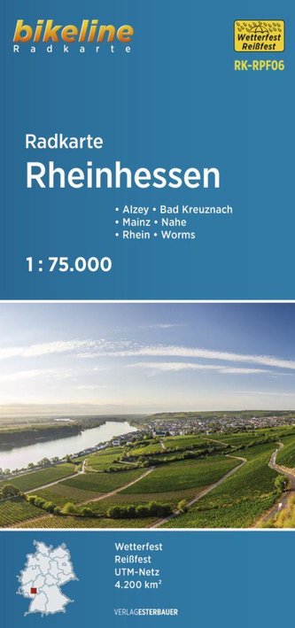 Radkarte Rheinhessen 1 : 75.000 (RK-RPF06)