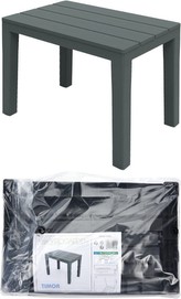 Zahradní stůl venkovní PROGARDEN 60 x 38,5 x 45 cm