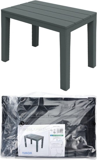 Zahradní stůl venkovní PROGARDEN 60 x 38,5 x 45 cm